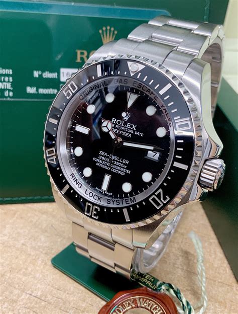 rolex deepsea sea dweller black dial 116660 mark 1|rolex 116660 for sale.